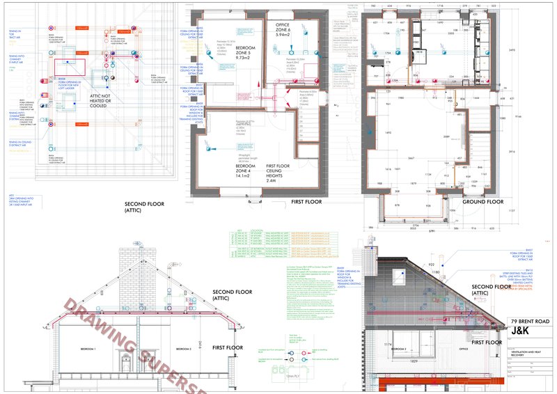 HVAC Schematic — Sheet 1