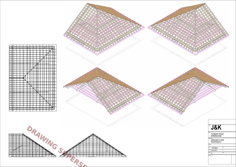 Ground Floor Roof Structure